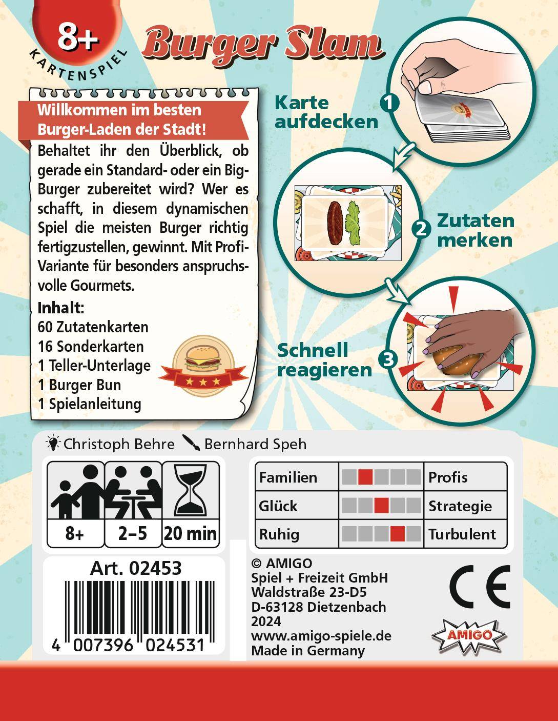 Burger Slam, deutsch