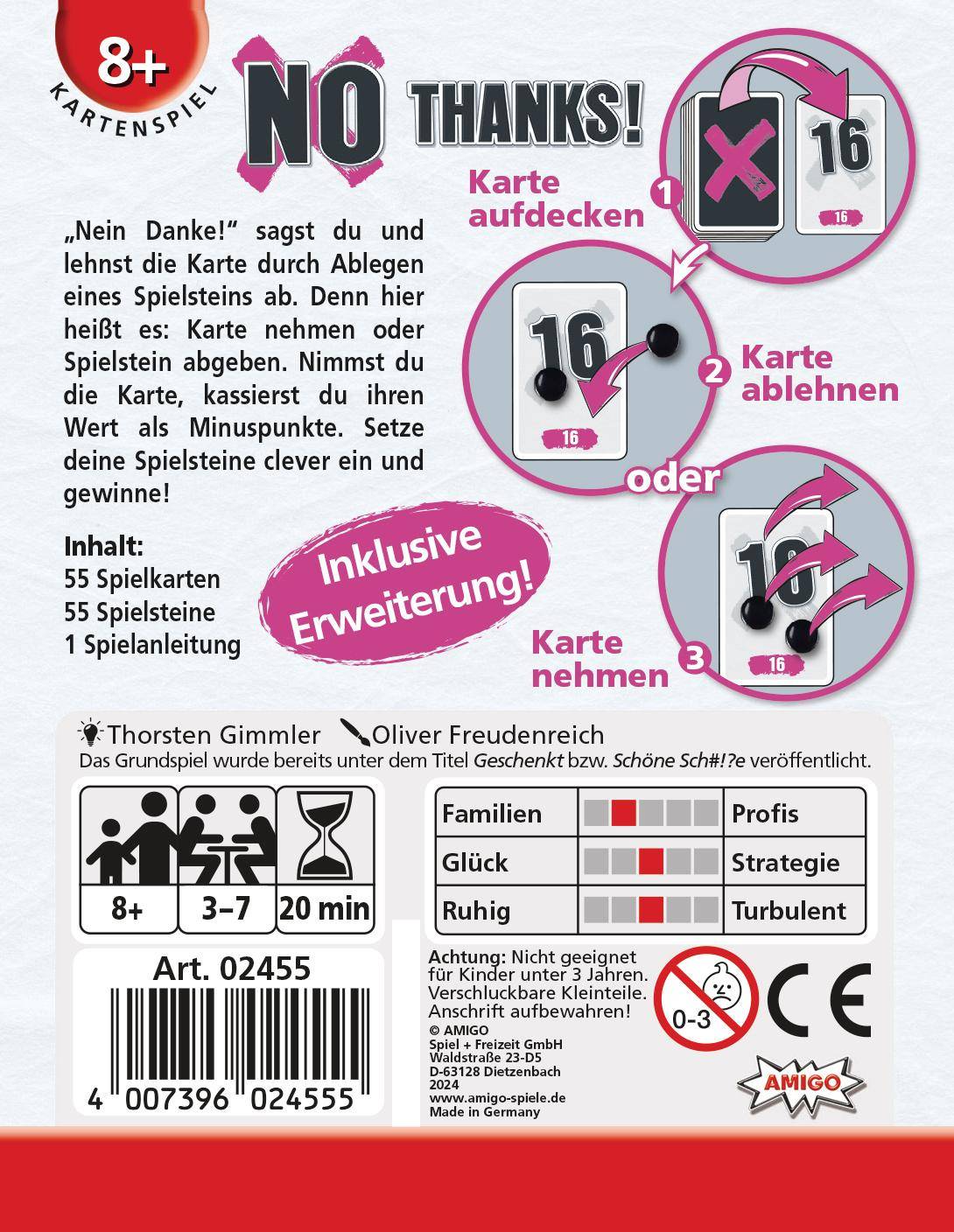 No Thanks!, deutsch