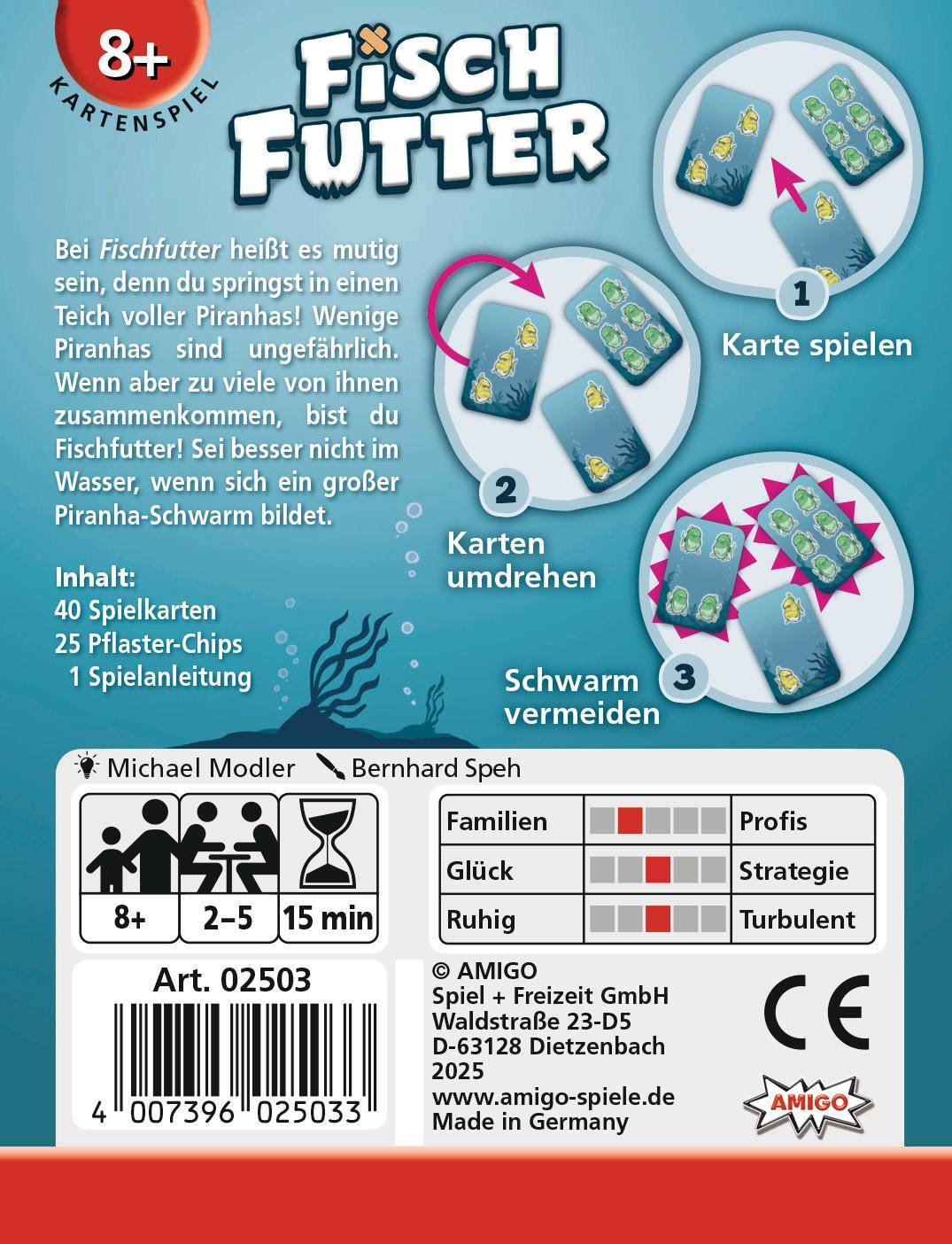 Fischfutter, deutsch