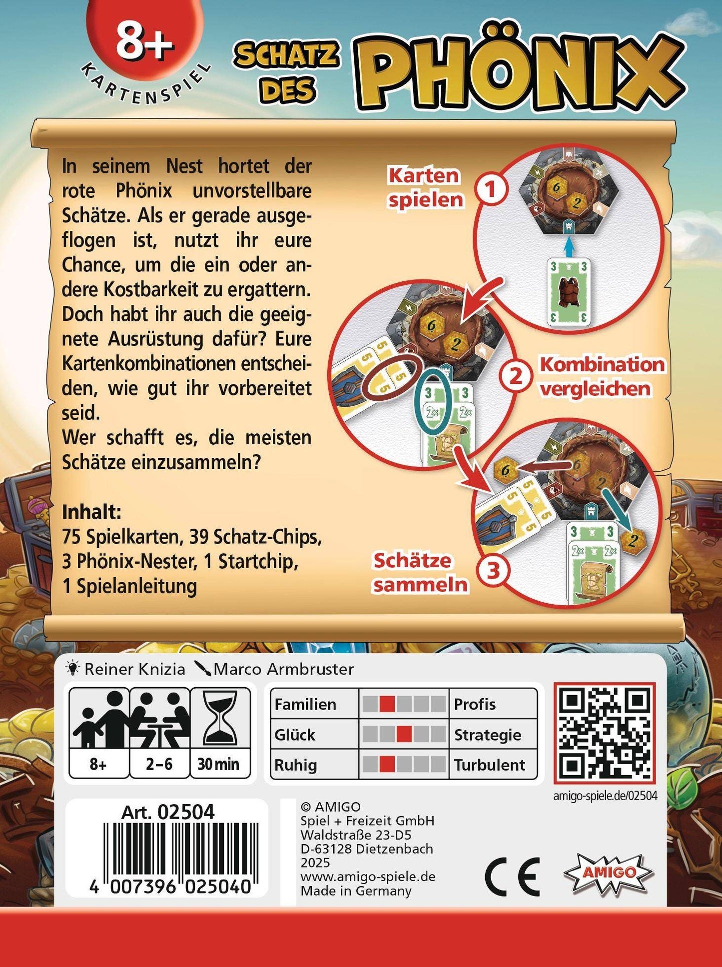 Schatz des Phönix, deutsch