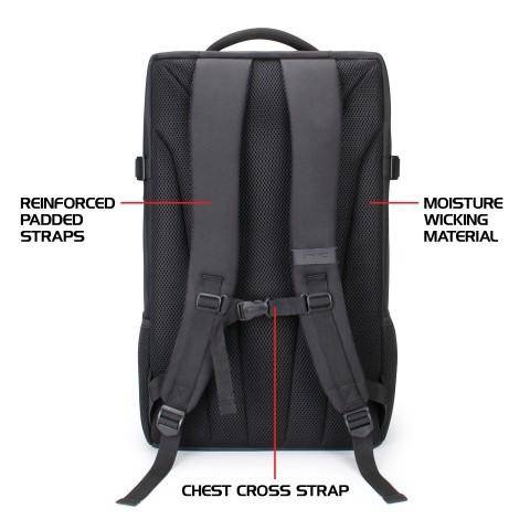 ENHANCE Board Game Backpack (schwarz)