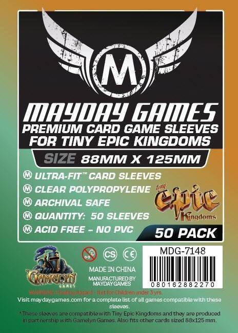 Mayday Sleeves 88 x 125mm Premium (50)