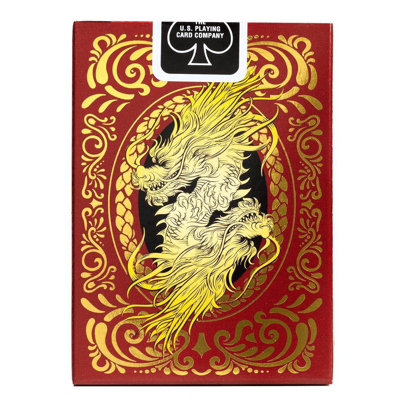 Bicycle Dragon Red Playing Cards