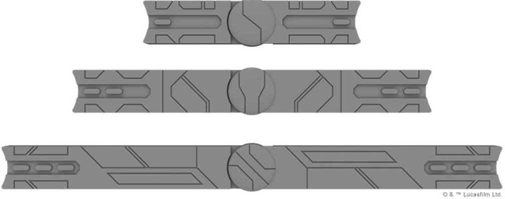 Star Wars Legion: Movement Tools & Range Ruler Pack