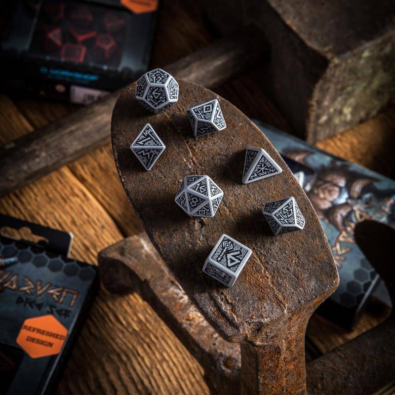 Dwarven Dice Gray/Black (7)