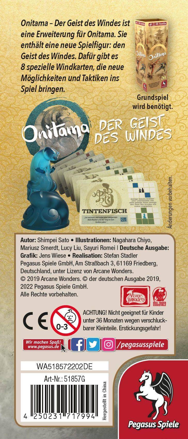 Der Geist des Windes - Onitama (Erw.)