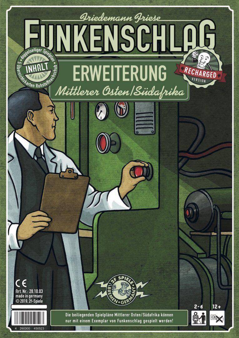 Funkenschlag Erw. 12 (Recharged Version): Mittlerer Osten/Südafrika