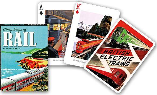 The Glory Days of Rail Playing Cards