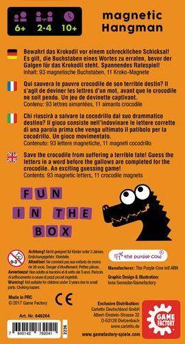 Magn. Reisespiele: Hangman