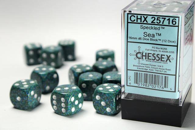 Würfelset Speckled™ Sea™ (12)