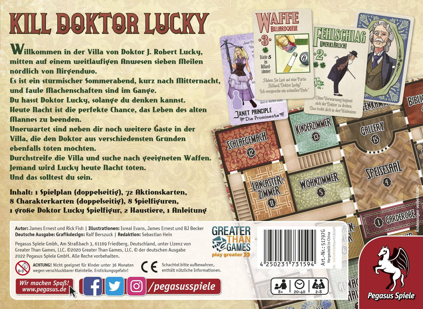 Kill Doktor Lucky Deluxe Jubiläumsausgabe