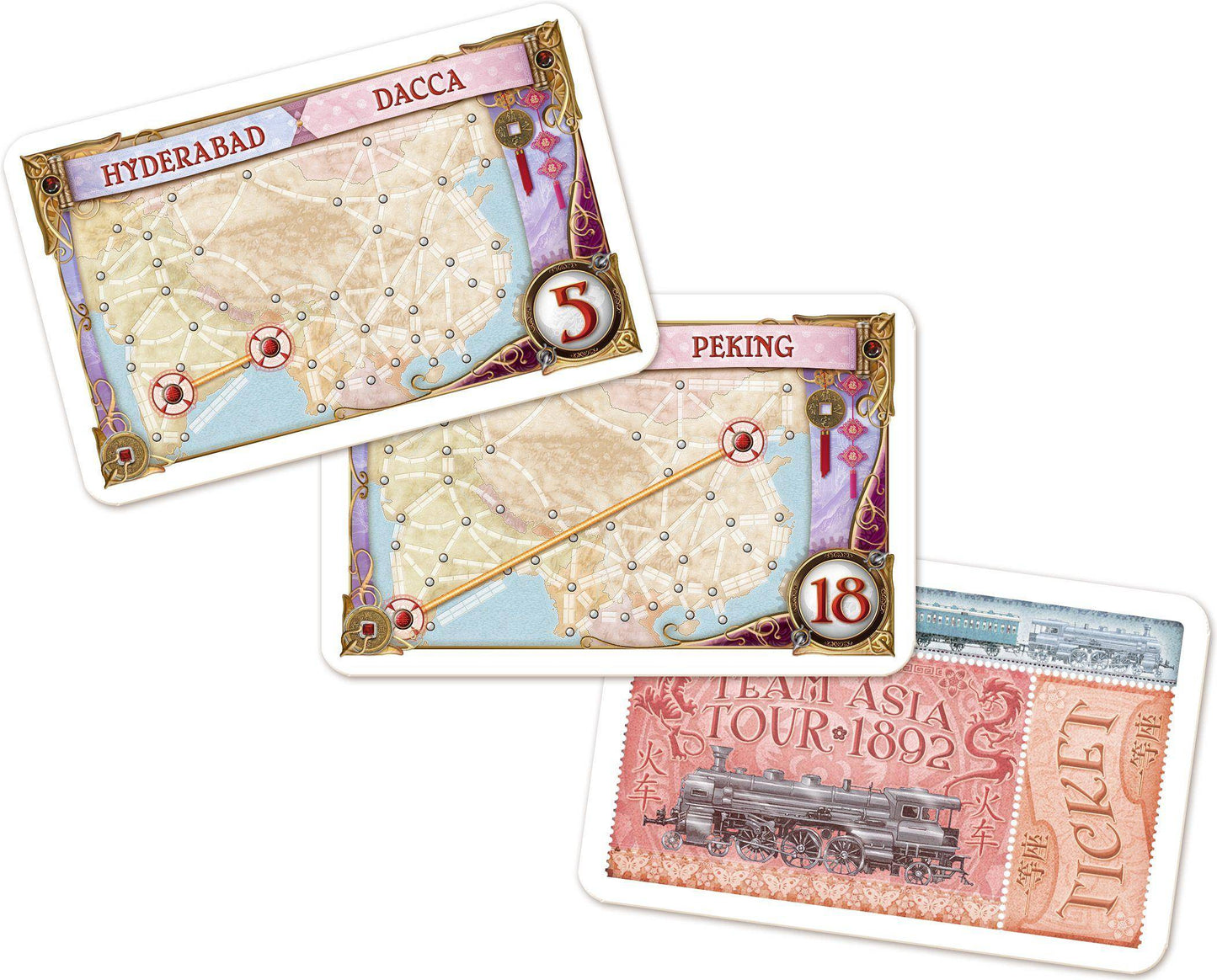 Zug um Zug Asien (Map Collection 1)