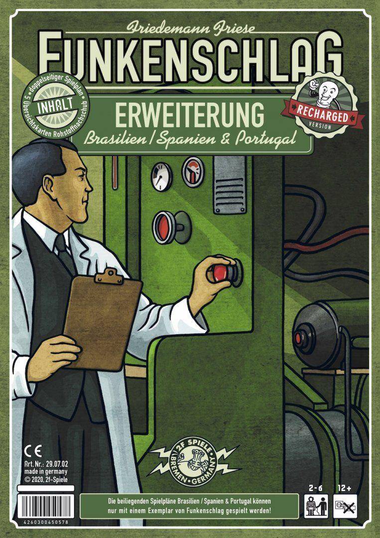 Funkenschlag Erw. 5 (Recharged): Brasilien/Spanien & Portugal