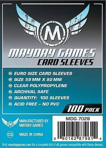 Mayday Sleeves 59 x 92mm Standard (100)