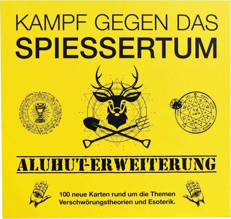 Kampf gegen das Spießertum: Aluhut-Erweiterung
