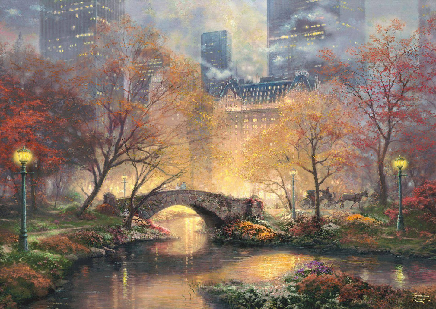 T. Kinkade: Central Park im Herbst, 1000 T.