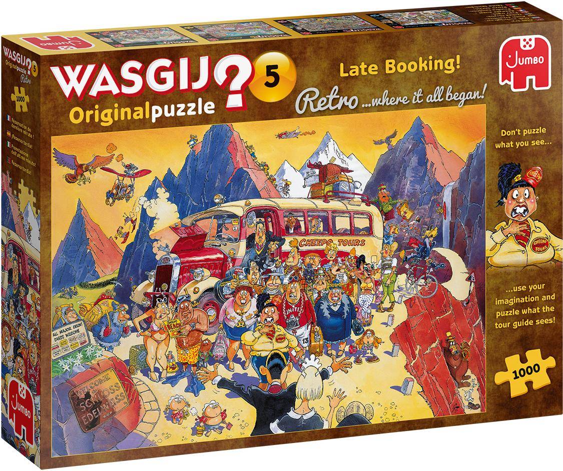 Wasgij Retro Original 5: Billigangebot gebucht!, 1000 T.