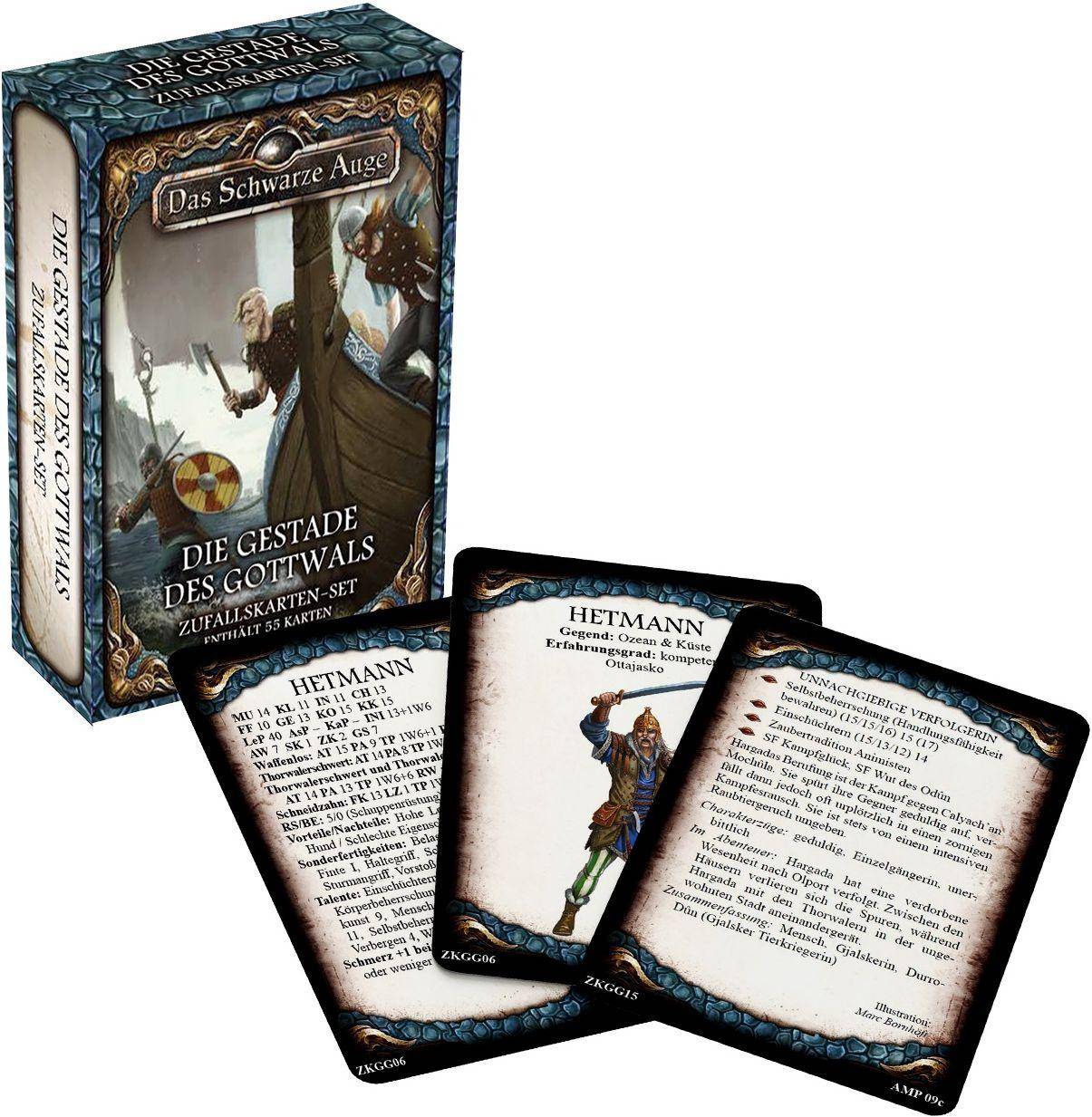 DSA5: Zufallskarten-Set Die Gestade des Gottwals
