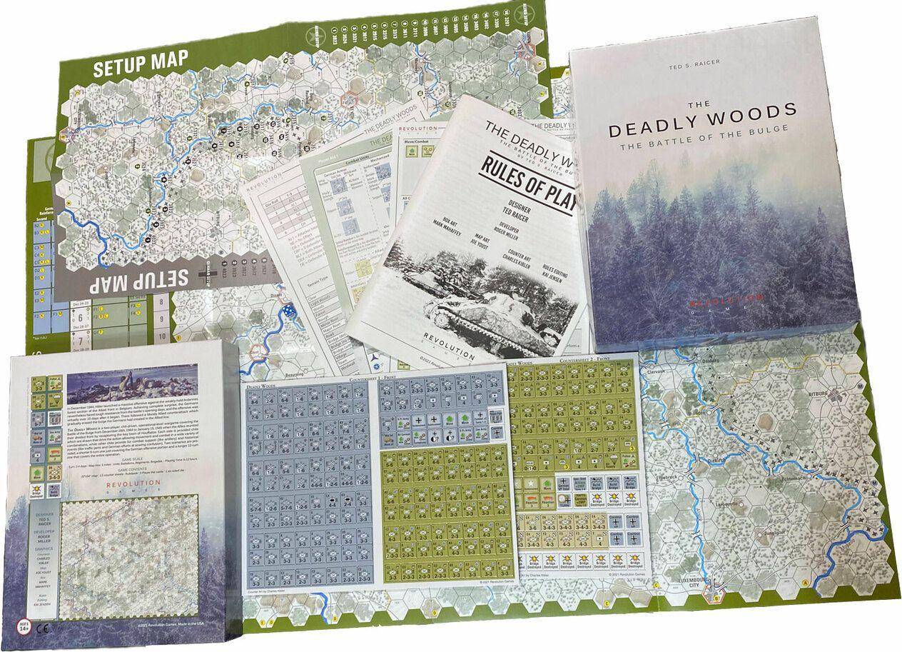 The Deadly Woods: The Battle of the Bulge - Boxed Edition