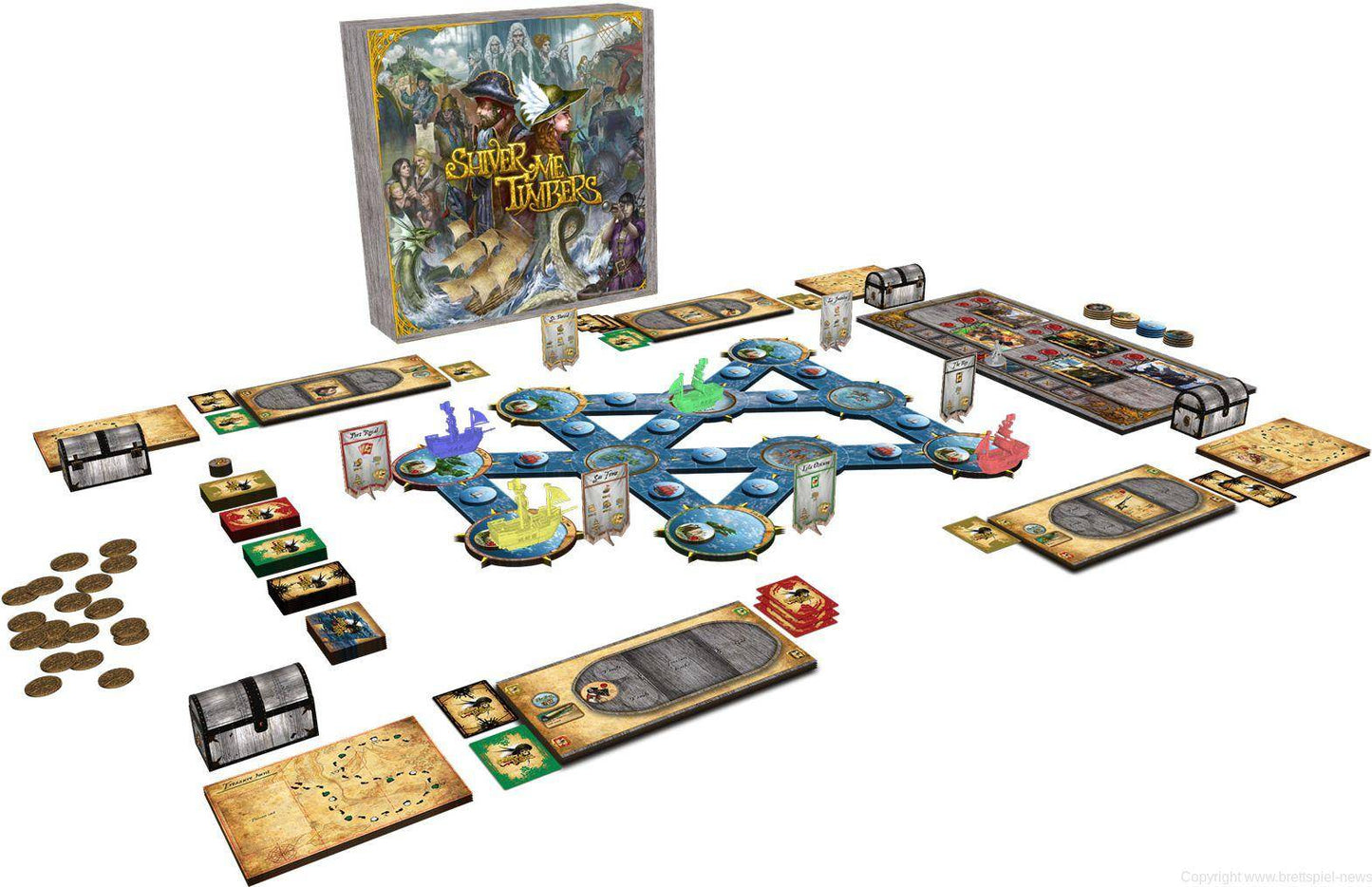 Schrecken der Meere: Basisspiel (Deluxe Edition)