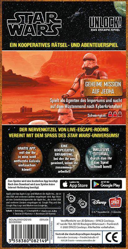 Unlock! Star Wars - Geheime Mission auf Jedha (Einzelszenario)