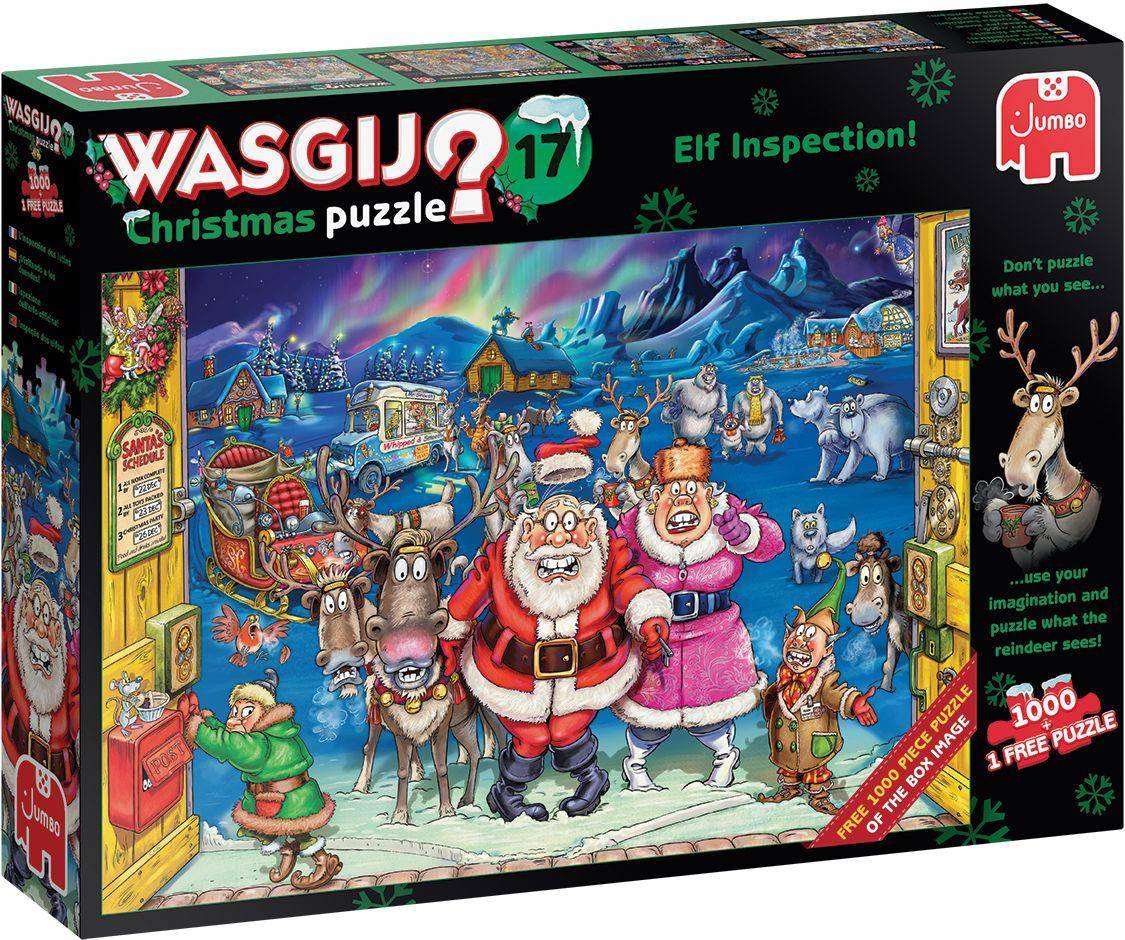 Wasgij Christmas 17: Bei den Weihnachtselfen, 2 x 1000 T.