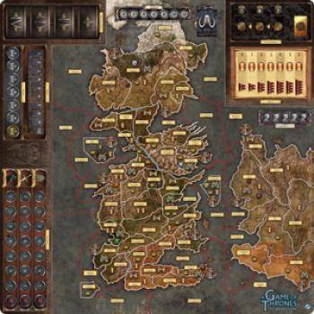 Deluxe Gamemat - A Game of Thrones The Boardgame 2nd Edition: Mother of Dragons EN