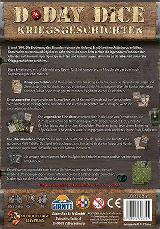 D-Day Dice: Kriegsgeschichten (Erw.)