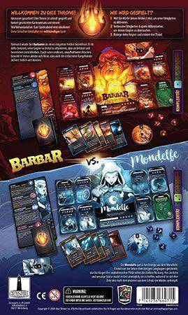 Dice Throne: 1 - Barbar vs. Mondelfe