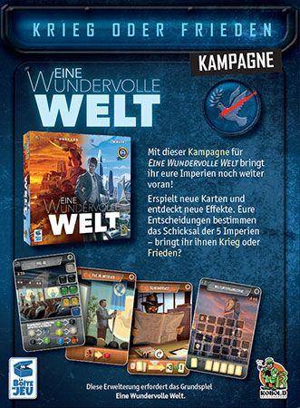 Eine Wundervolle Welt - Erweiterung: Krieg oder Frieden