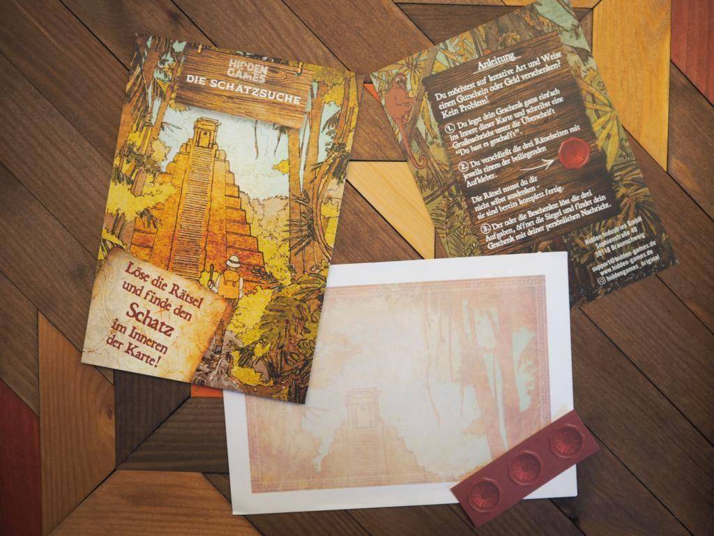 Hidden Games: Die Schatzsuche Rätselkarte