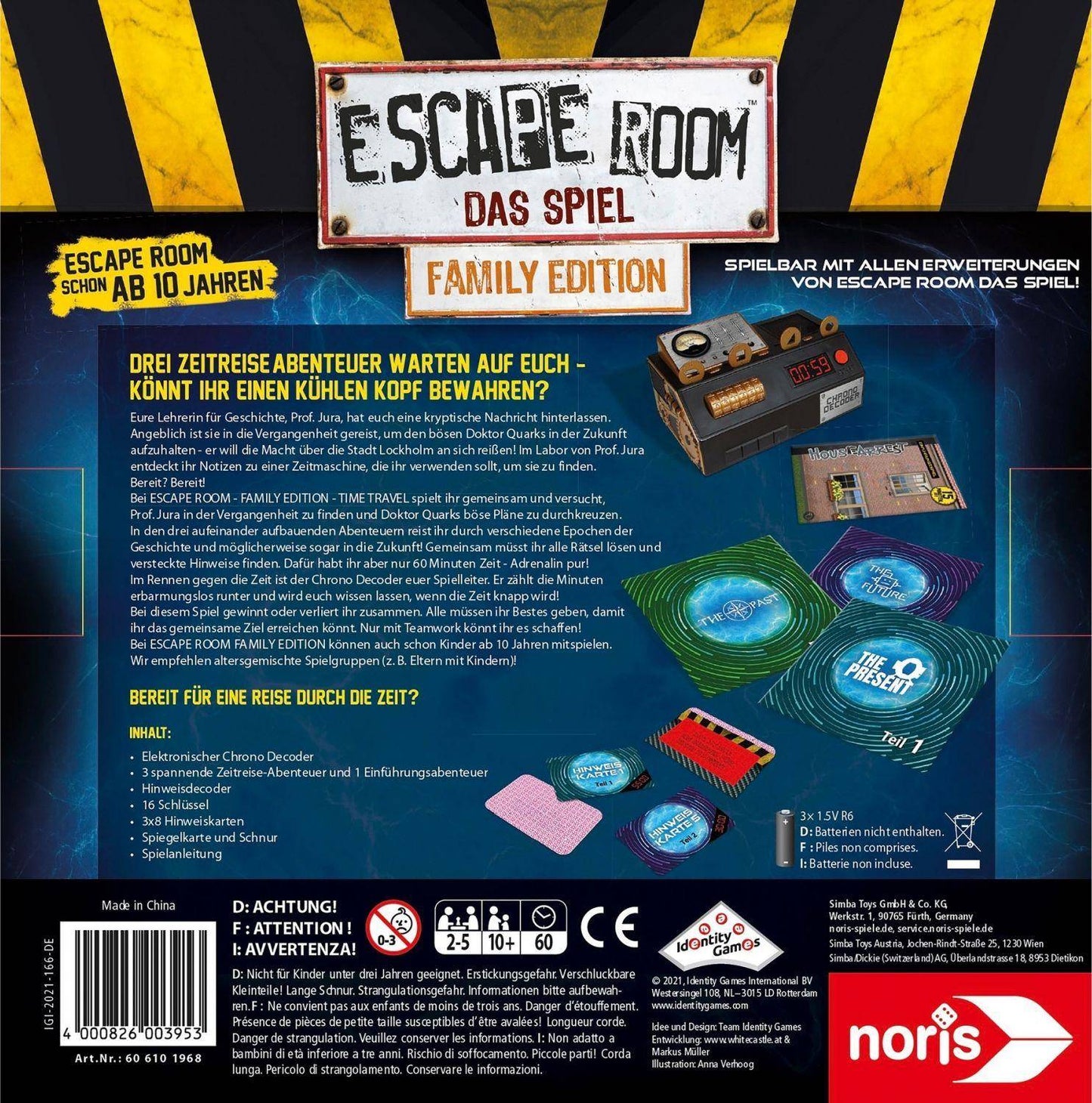 Escape Room - Time Travel (Familien Edition)