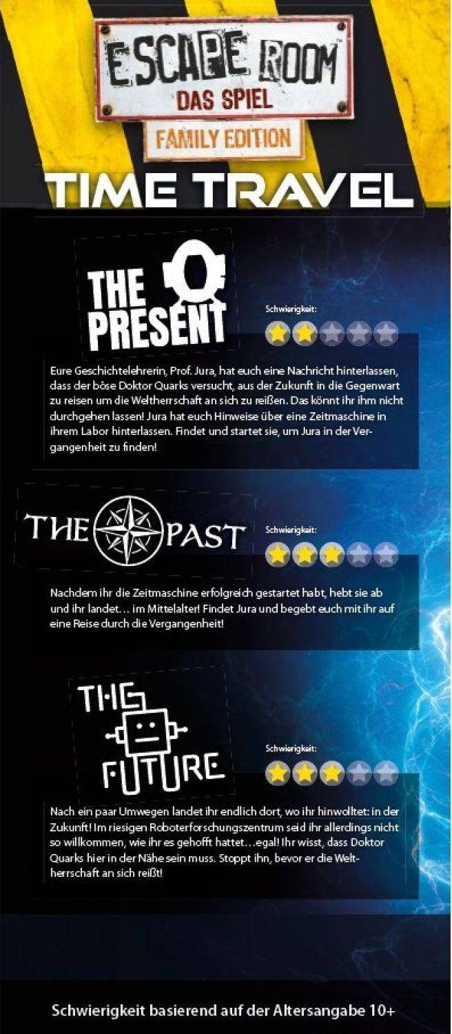 Escape Room - Time Travel (Familien Edition)