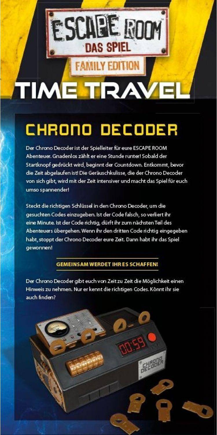 Escape Room - Time Travel (Familien Edition)