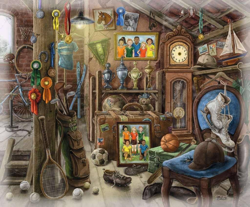 EXIT Puzzle: Im Gutshaus 5 - Dachboden (99 Teile)