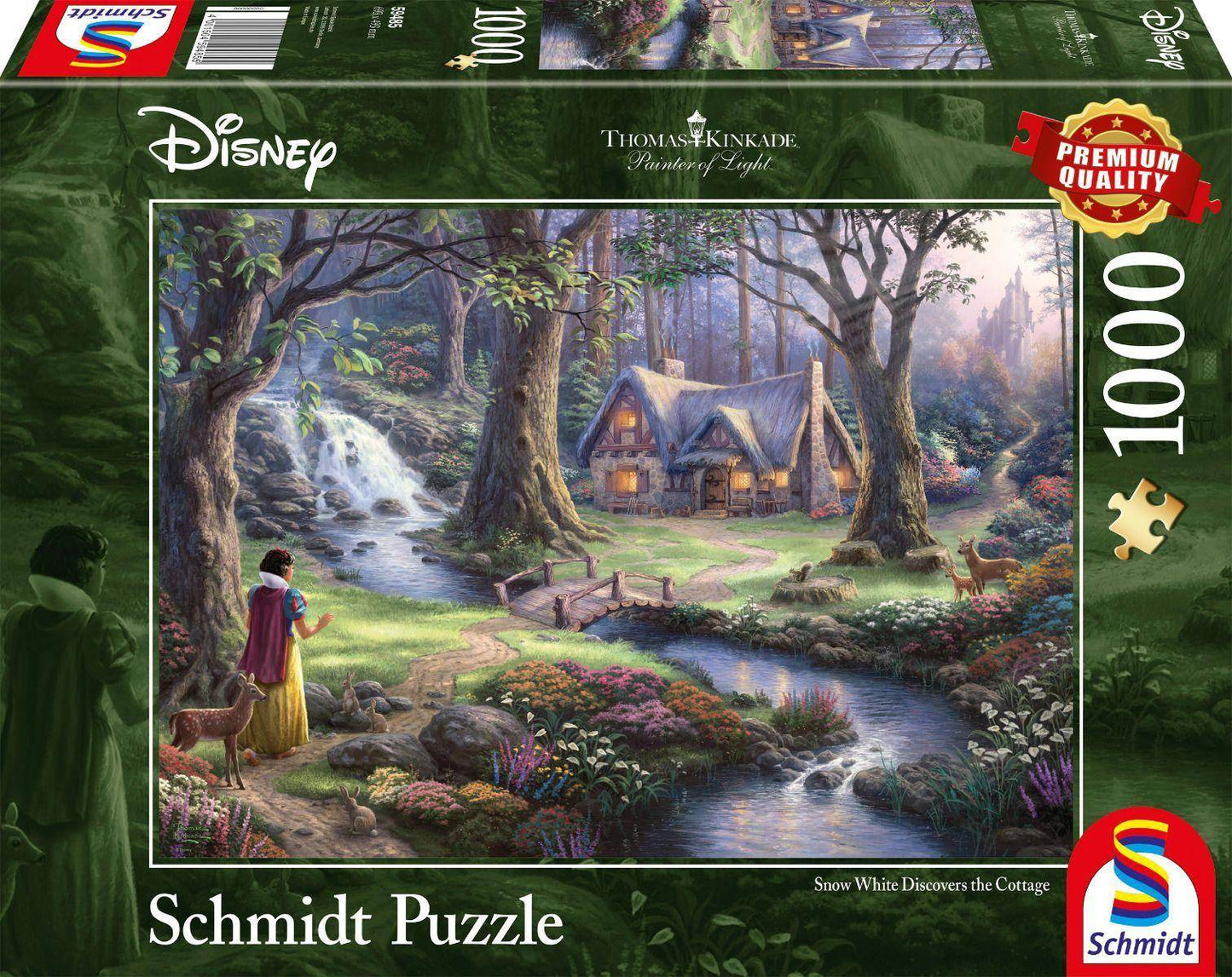 T. Kinkade: Schneewittchen, 1000 T.