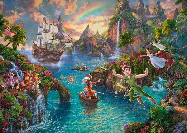 T. Kinkade: Peter Pan's Neverland, 1000 T.