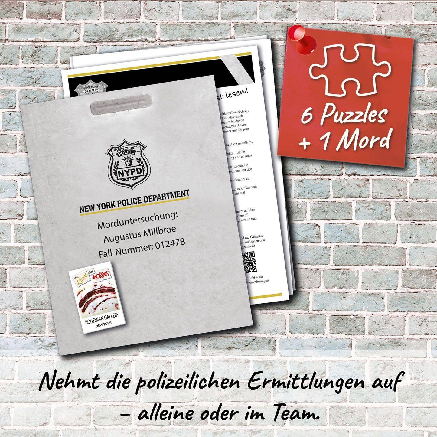 Murder Mystery Puzzle: Die Kunst des Mordes