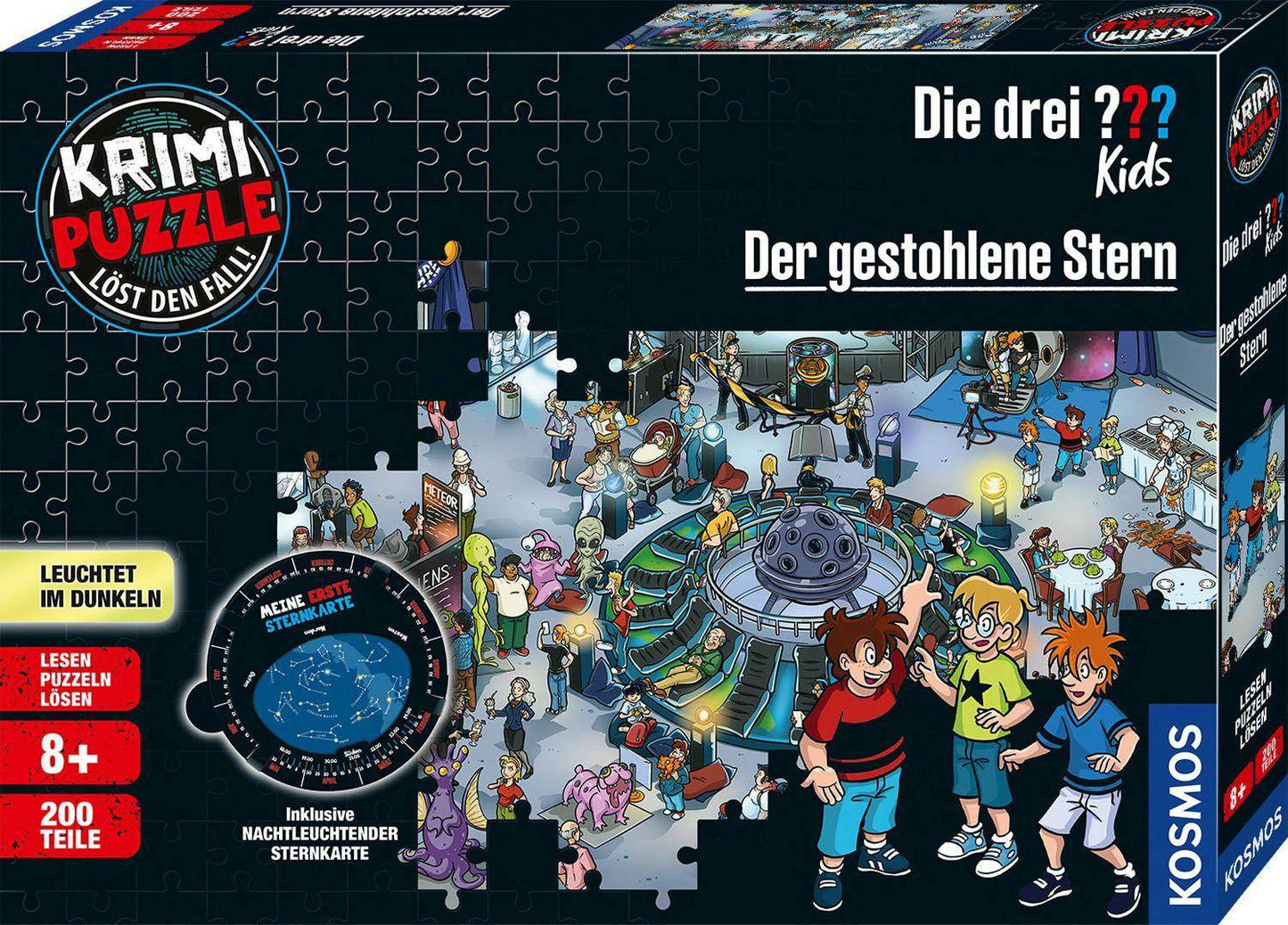 Krimipuzzle Die drei ??? Kids: Der gestohlene Stern