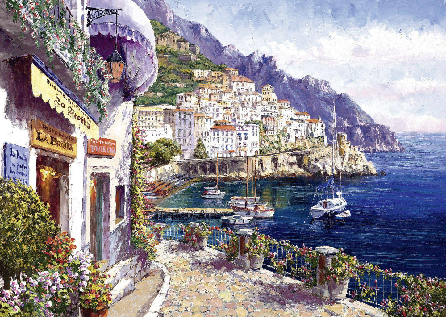 S. Park: Amalfi am Nachmittag, 2000 T.