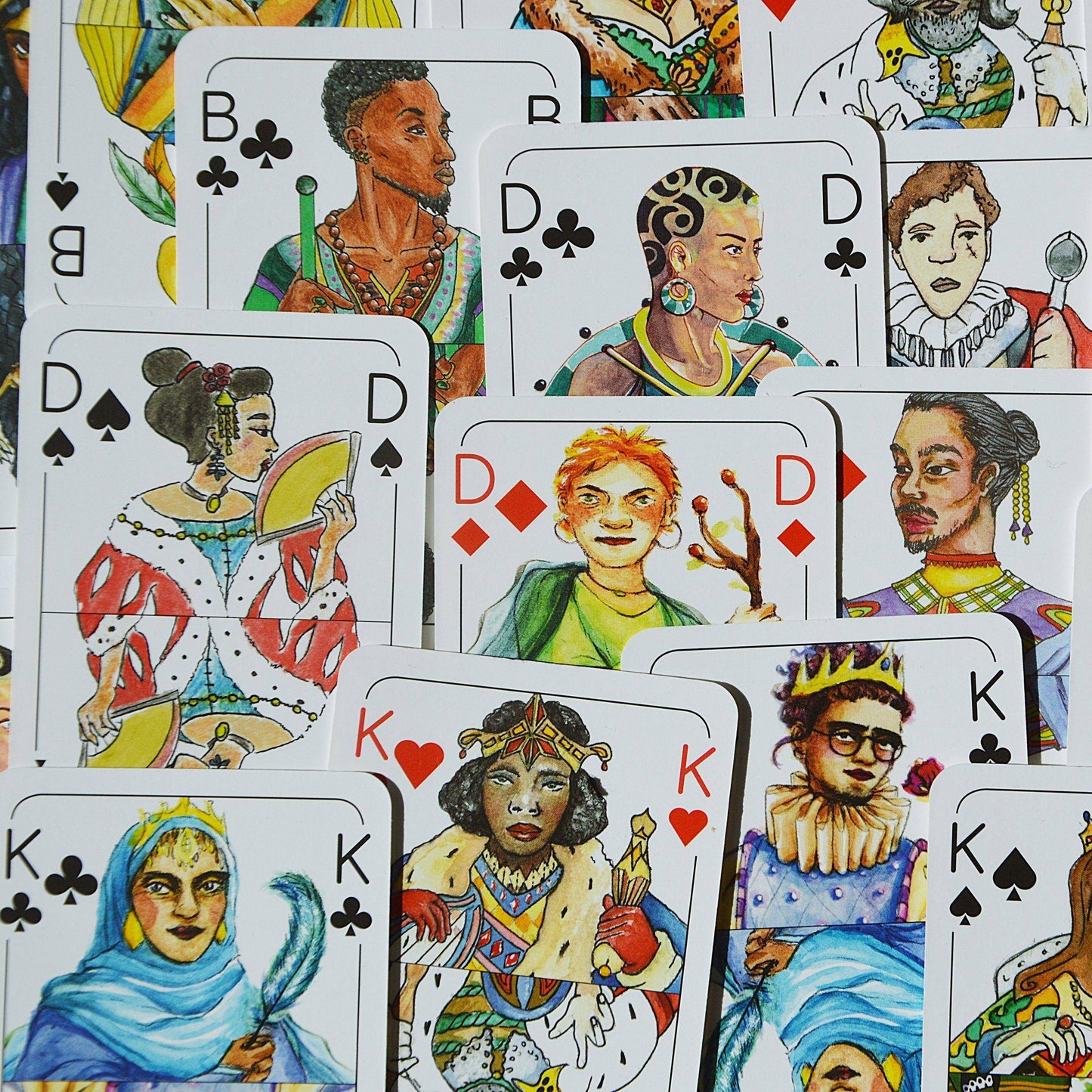 Poker, gendergerecht, Kunststoff