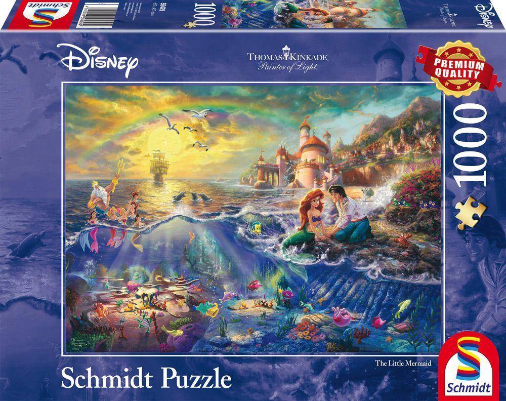 T. Kinkade: Kleine Meerjungfrau Arielle, 1000 T.