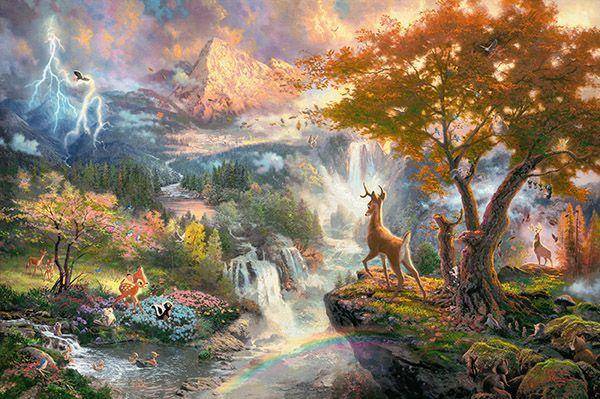 T. Kinkade: Bambi, 1000 T.