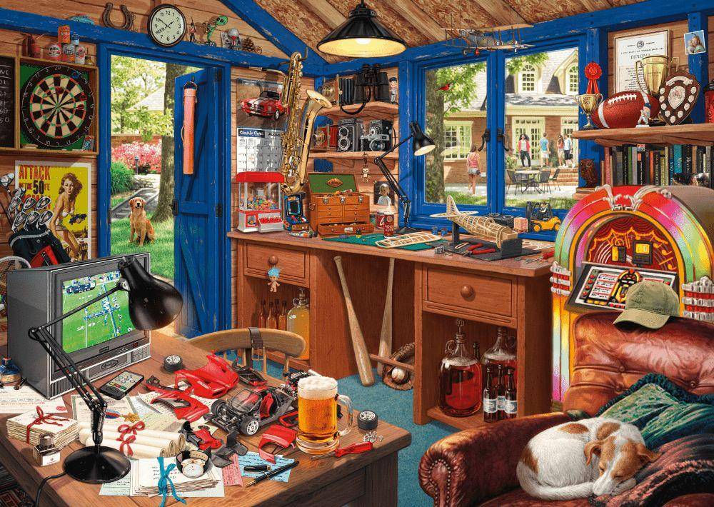 Secret Puzzle: Vaters Werkstatt, 1000 T.