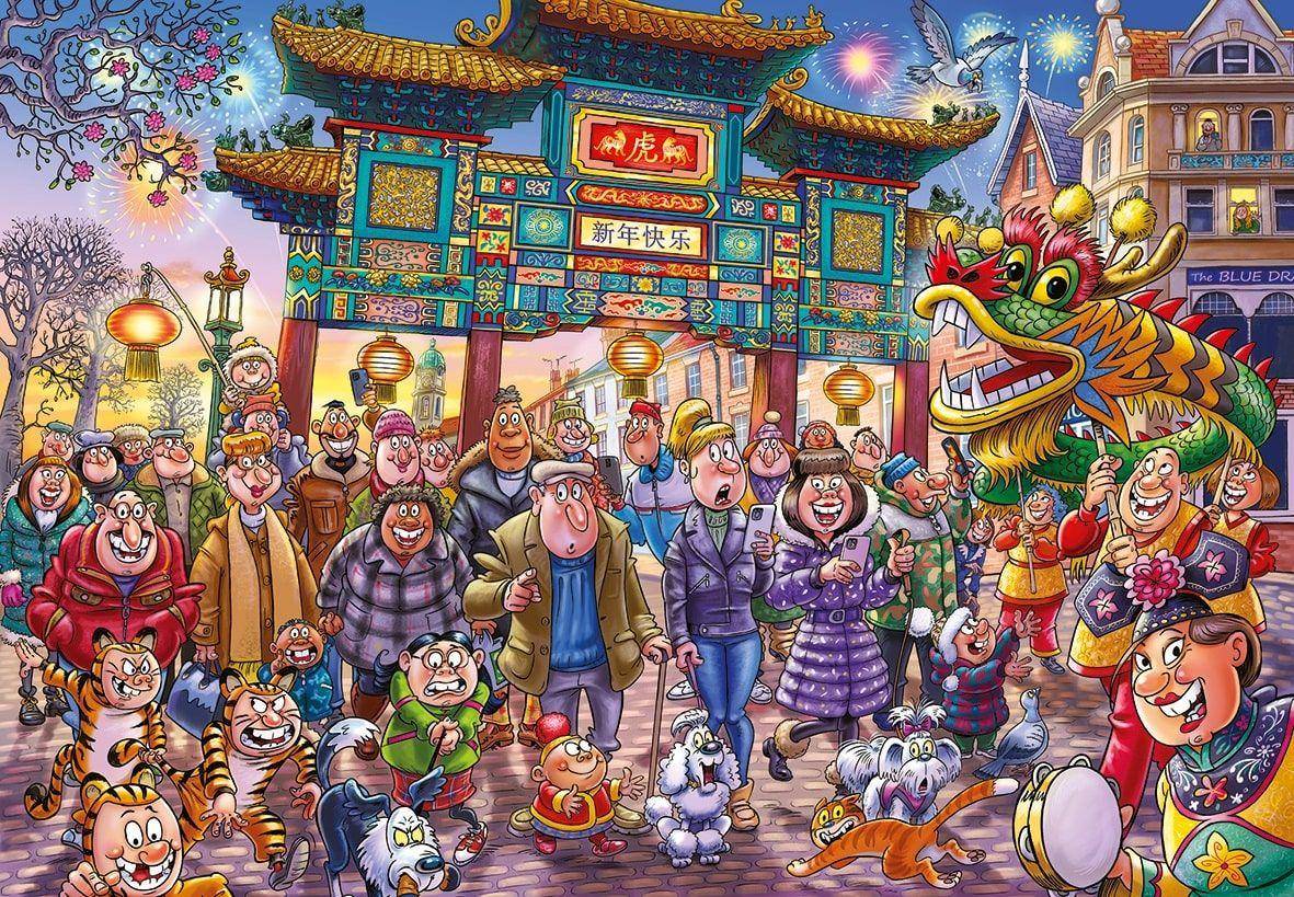 Wasgij Original 39: Chinesisches Neujahrsfest, 1000 T.
