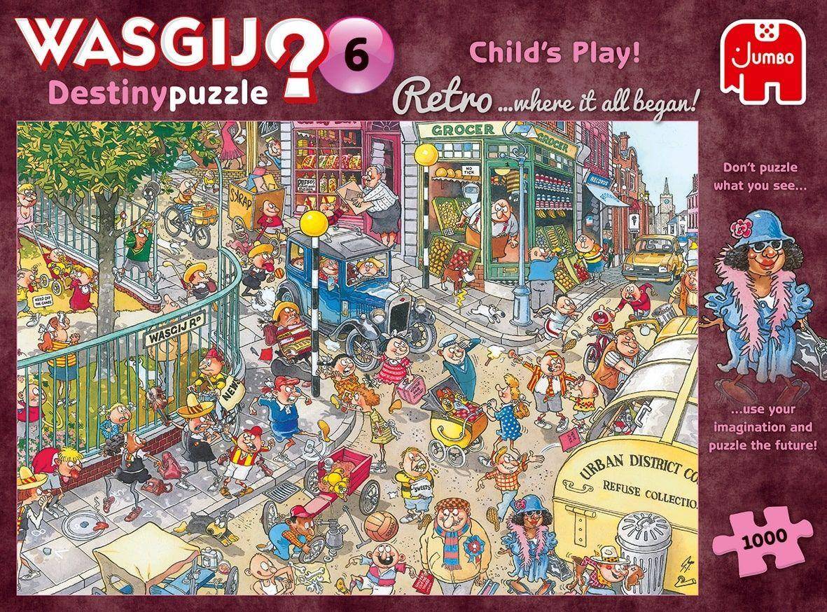 Wasgij Retro Destiny 6: Kinderspiel!, 1000 T.