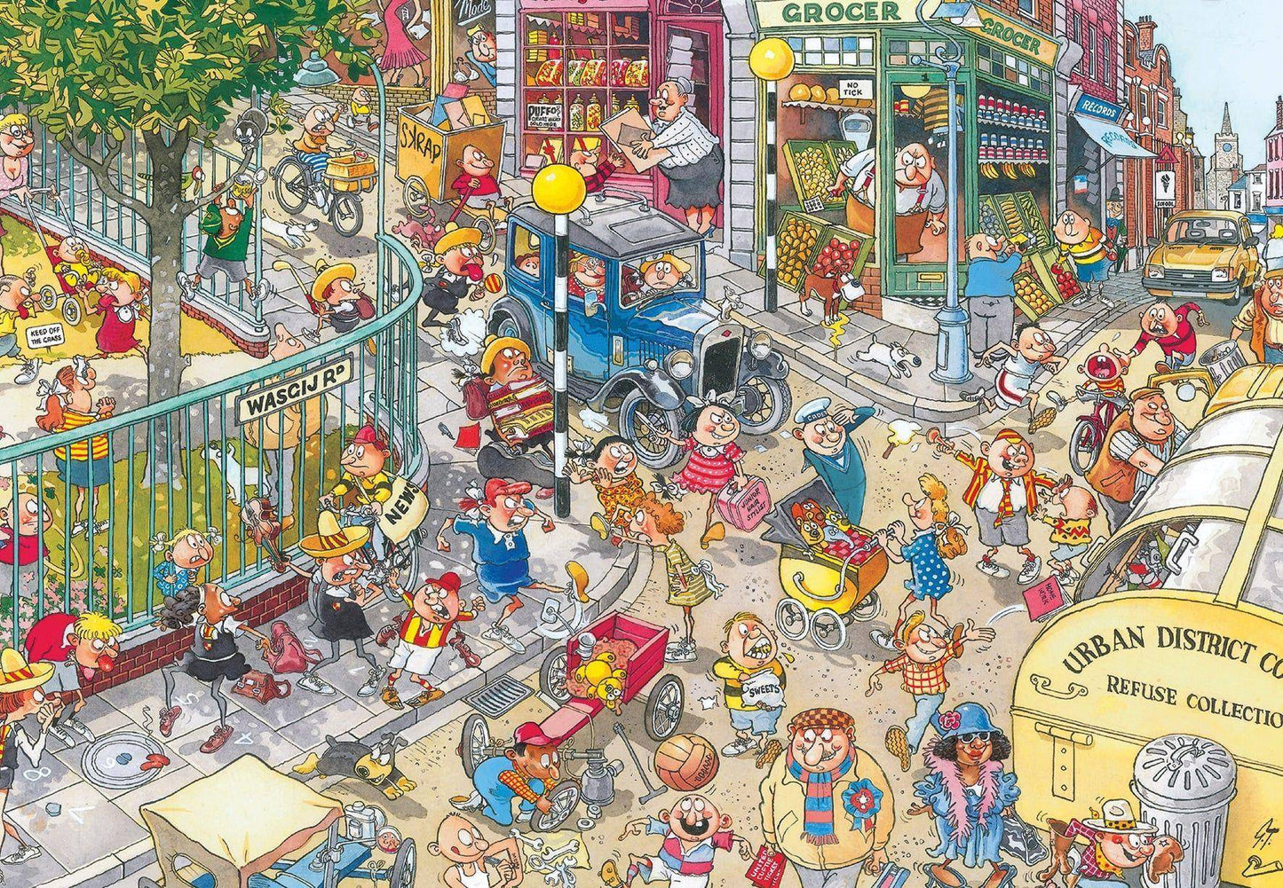 Wasgij Retro Destiny 6: Kinderspiel!, 1000 T.