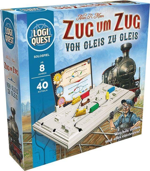 Logiquest - Zug um Zug: Von Gleis zu Gleis