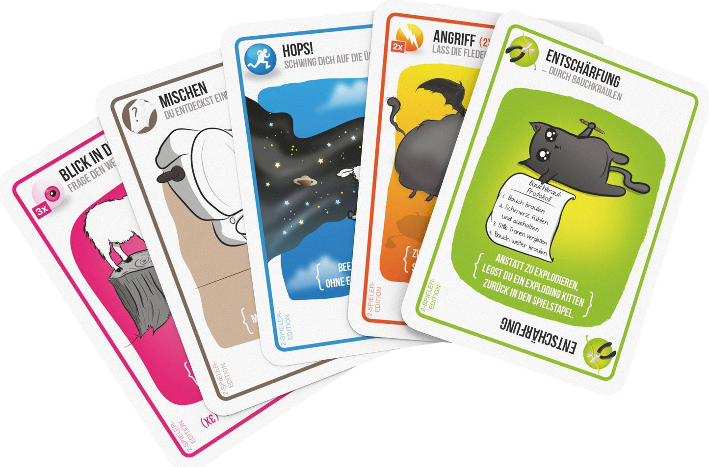 Exploding Kittens: 2-Spieler-Edition