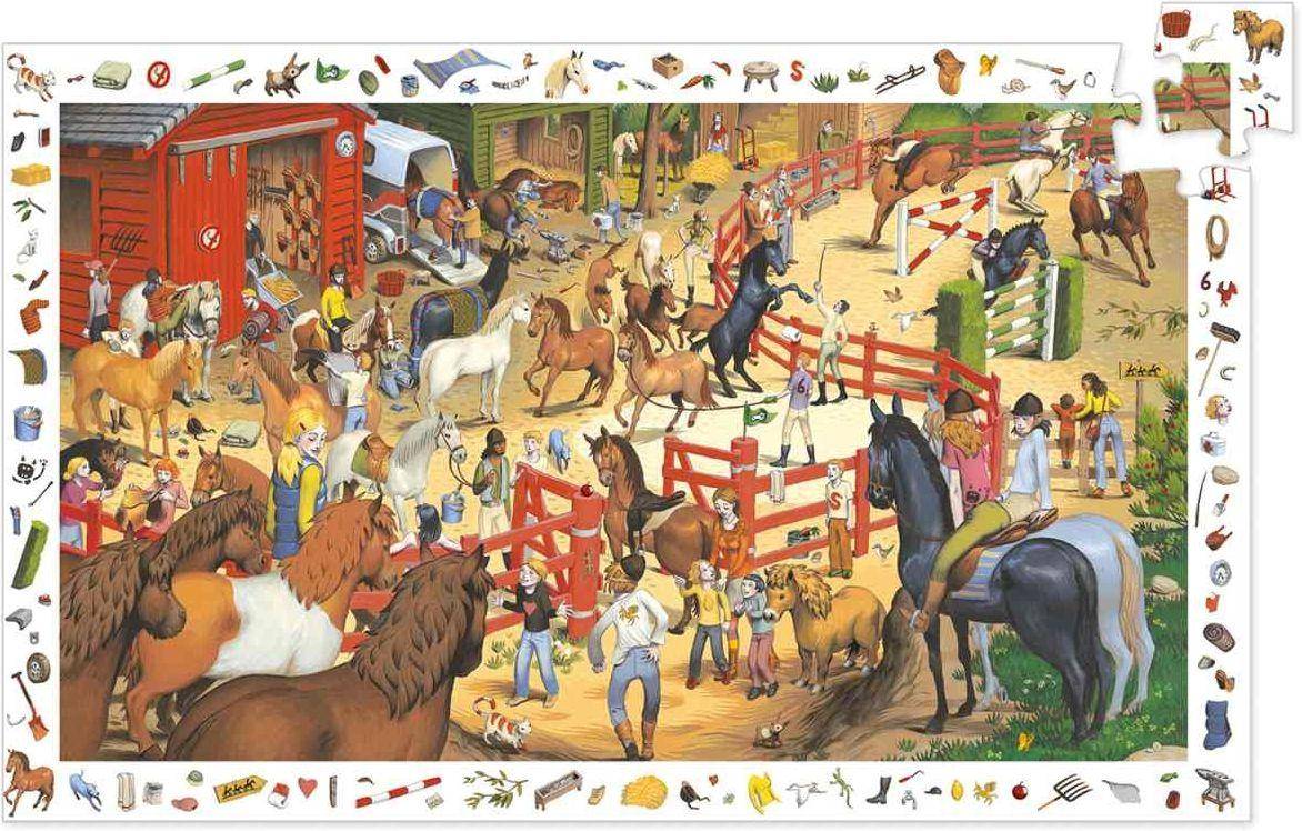 Entdeckerpuzzle: Reiterhof, 200 T.